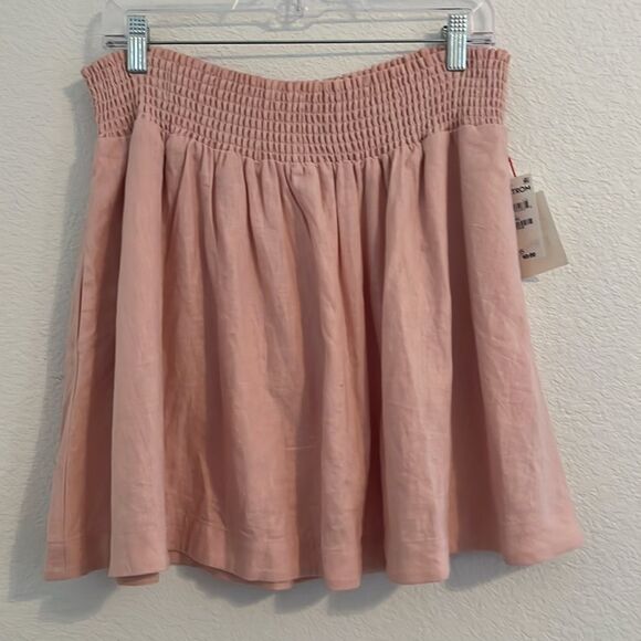 Open Edit smocked mini skirt from Nordstrom NEW NWT - Picture 4 of 5